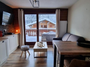 Moderne appart. 4 pers. avec terrasse plein sud, proche télécabine du Linga - équipements inclus - FR-1-198-222
